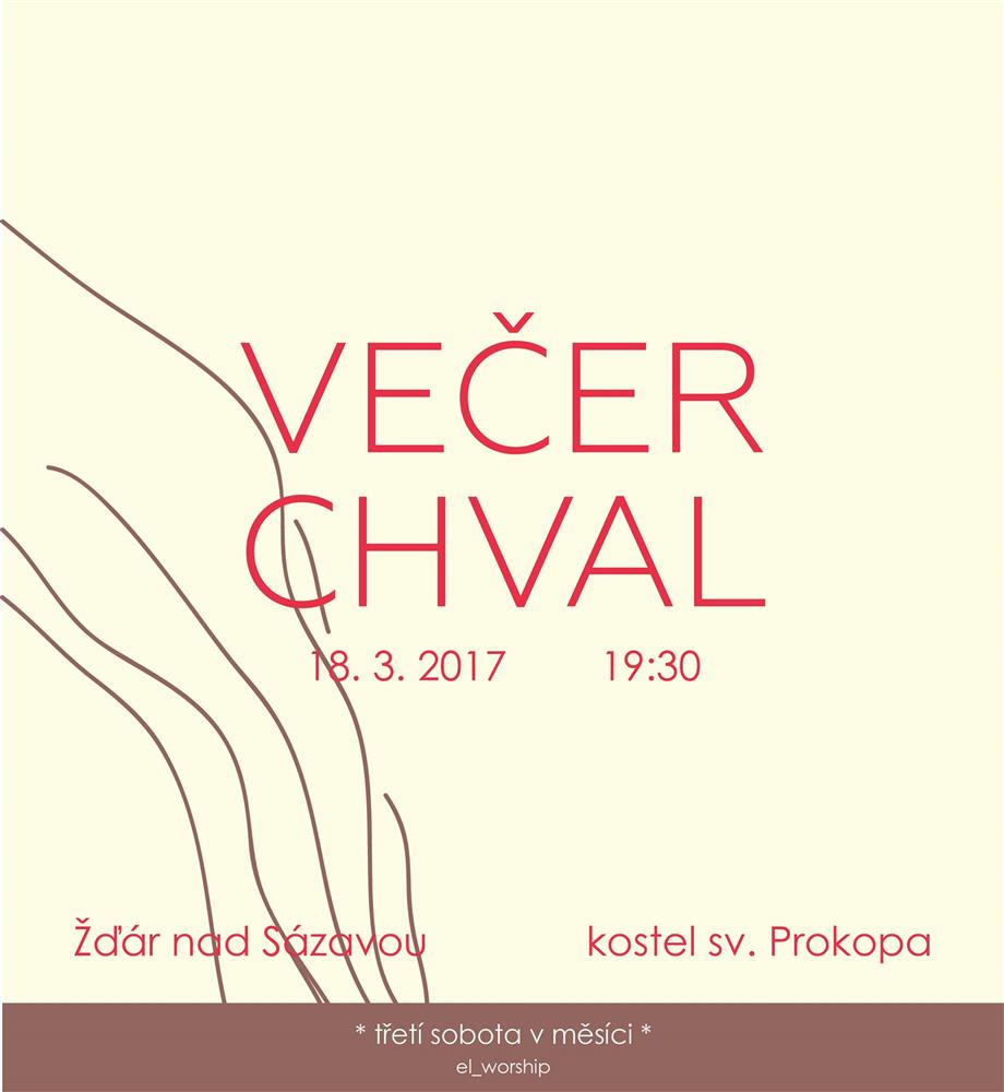 plakatek večer chval